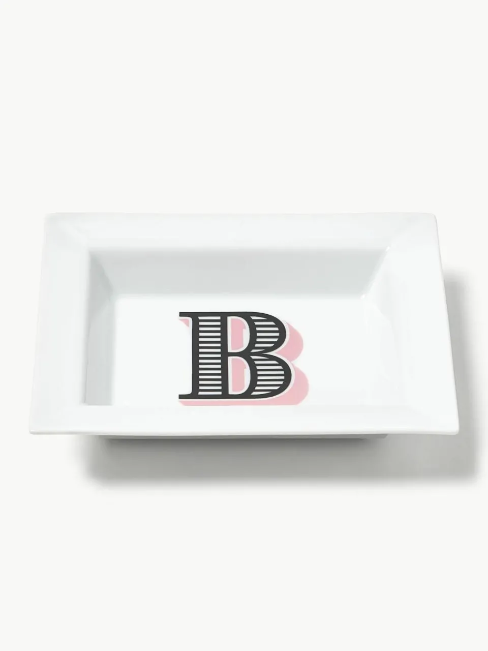 x MEISSEN, handgemaakte vide-poche initialen met decoratie^Westwing Collection Clearance
