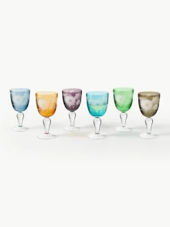 Wijnglazen Peony, set van 6^Pols Potten Outlet