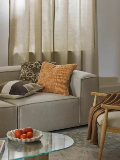 Wollen kussenhoes Aylin met abstracte decoratie^Westwing Collection Clearance