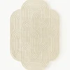 Wollen vloerkleed Koli met hoog-laag effect^Westwing Collection Outlet