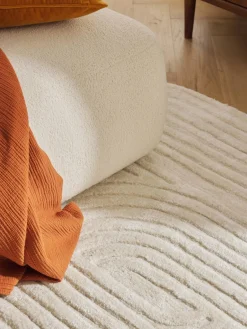 Wollen vloerkleed Koli met hoog-laag effect^Westwing Collection Outlet