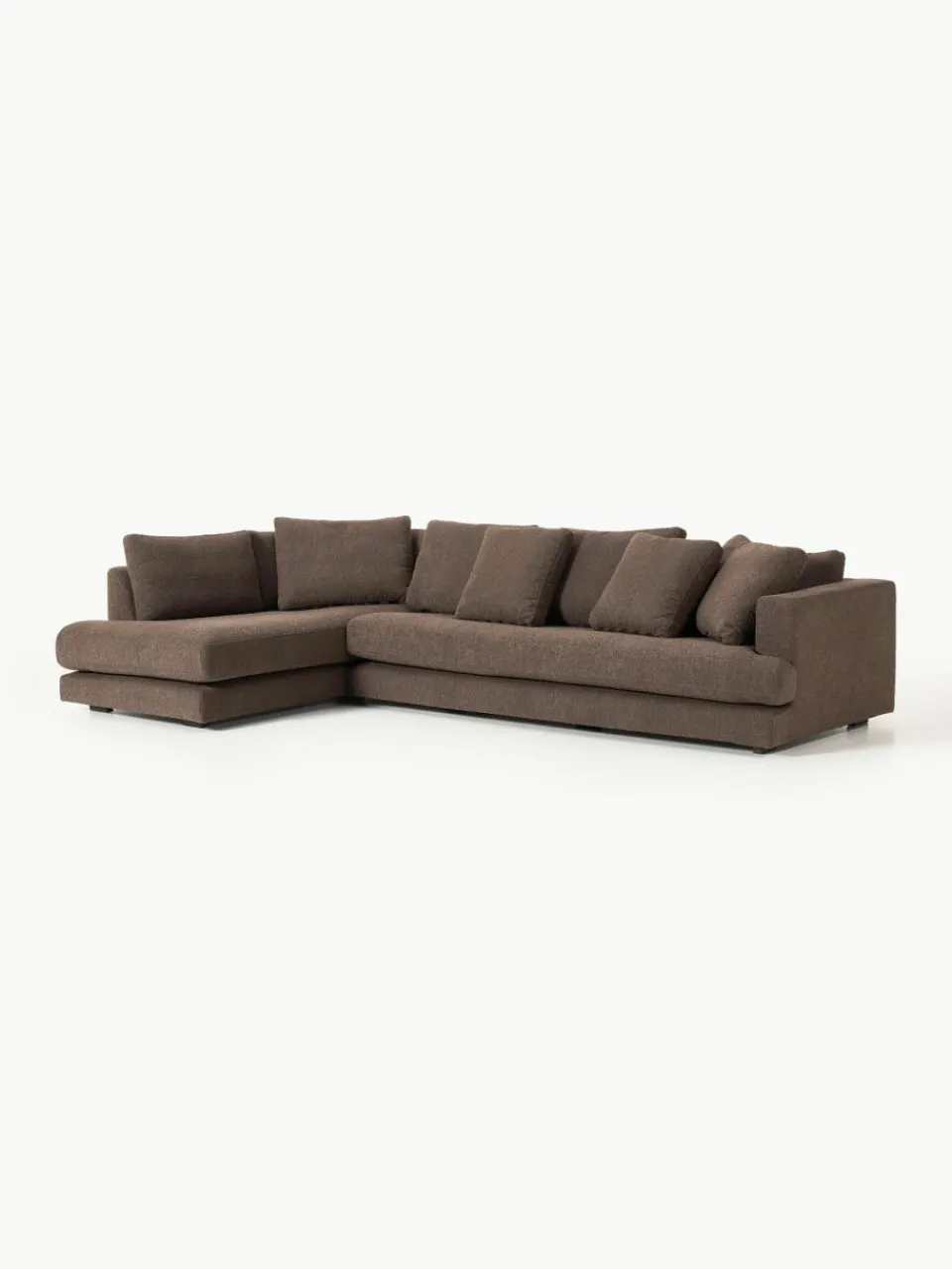 XL bouclé hoekbank Tribeca^Westwing Collection Outlet