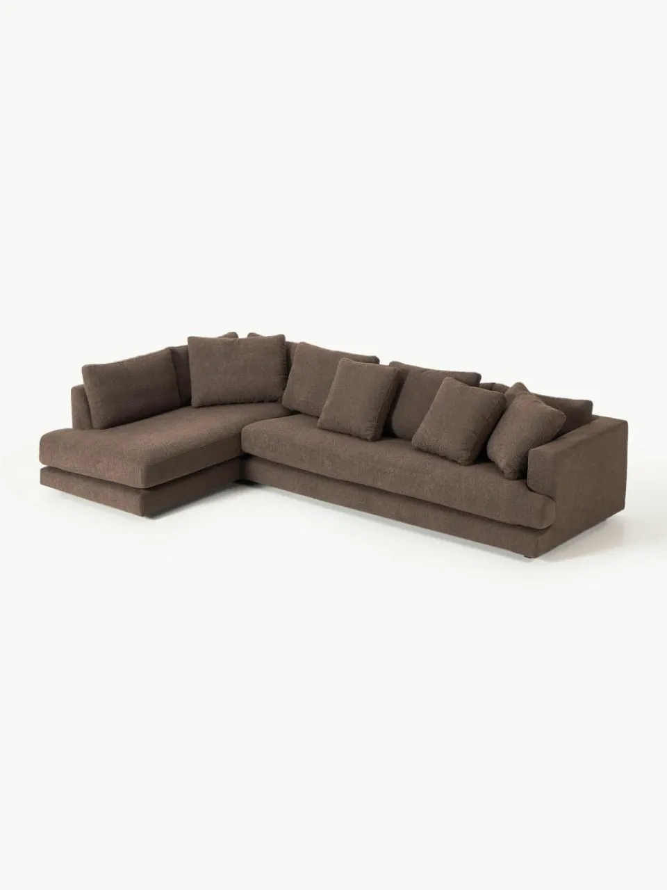 XL bouclé hoekbank Tribeca^Westwing Collection Outlet