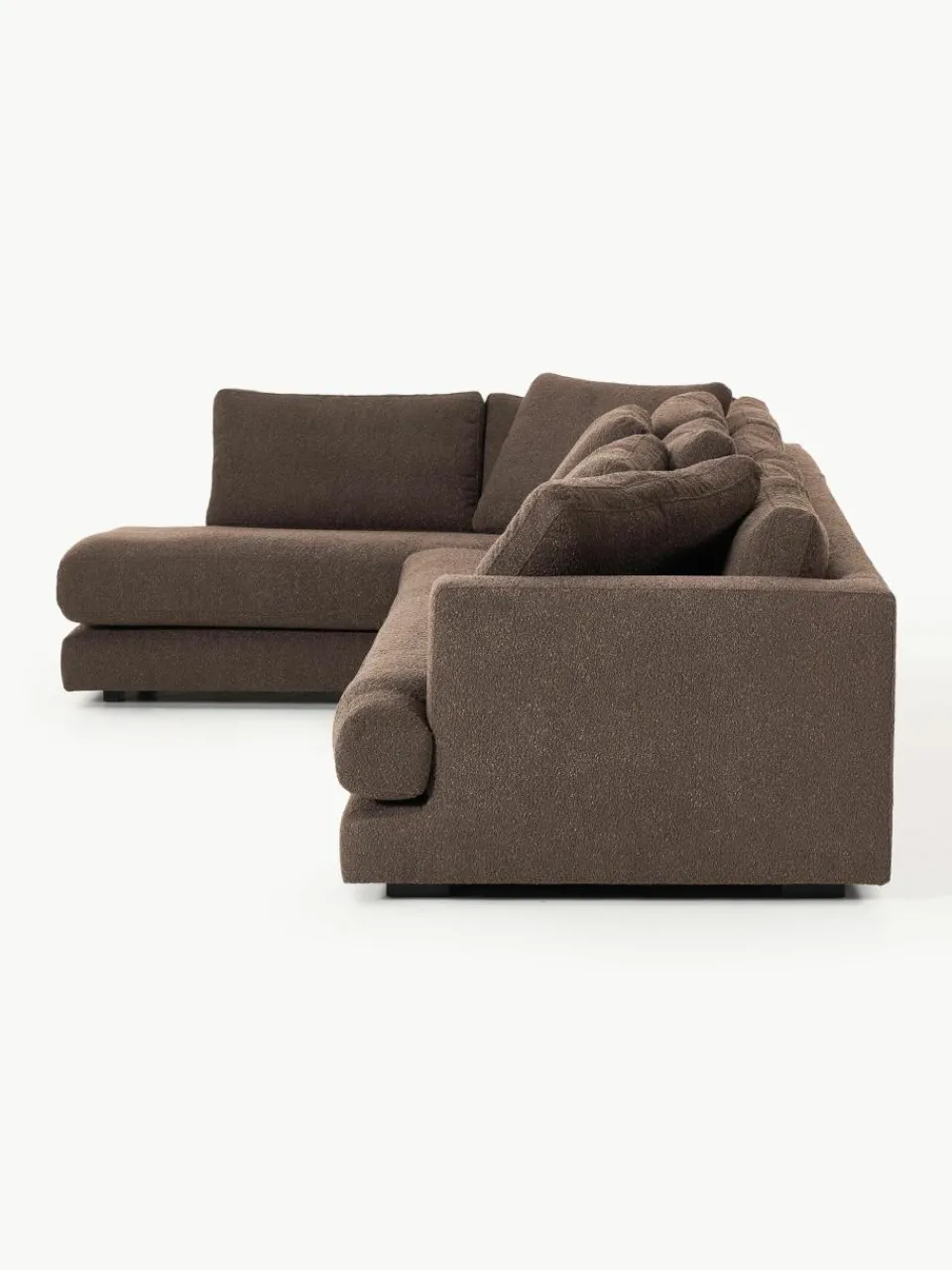 XL bouclé hoekbank Tribeca^Westwing Collection Outlet