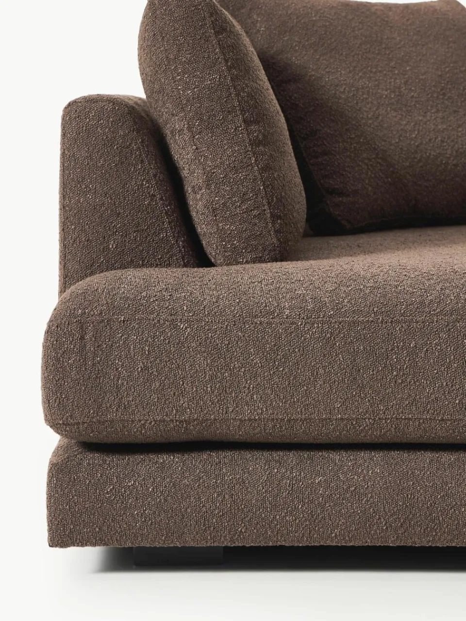 XL bouclé hoekbank Tribeca^Westwing Collection Outlet