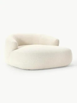 XL bouclé loungefauteuil Sofia^Westwing Collection Hot