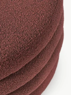 XL bouclé poef Alto met opbergruimte^Westwing Collection Hot