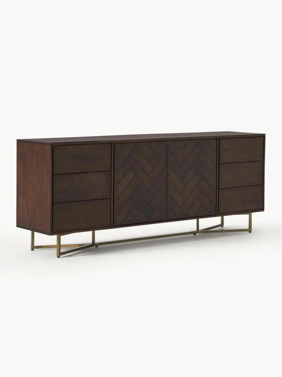 XL dressoir Luca gemaakt van mangohout^Westwing Collection Outlet