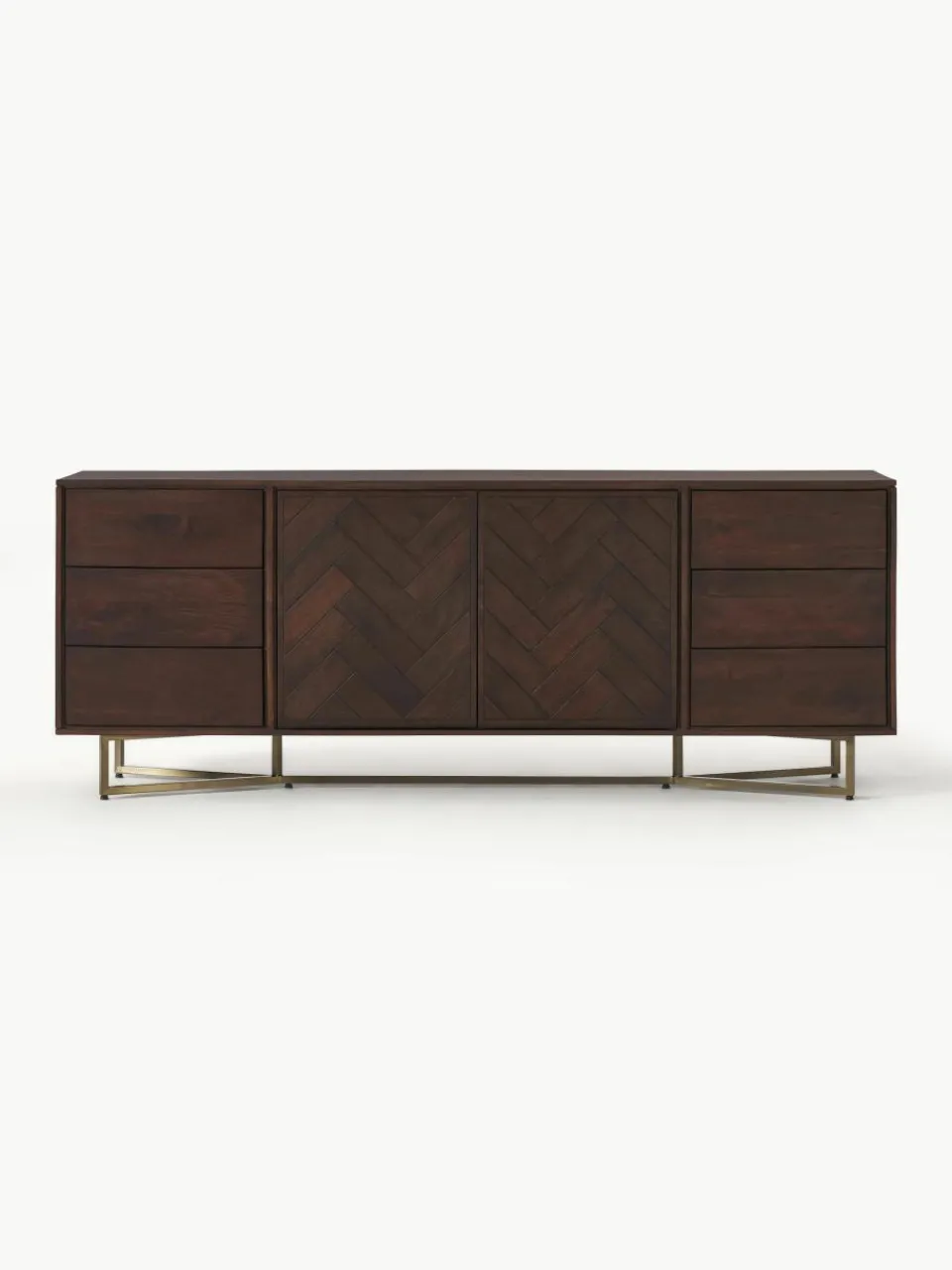 XL dressoir Luca gemaakt van mangohout^Westwing Collection Outlet