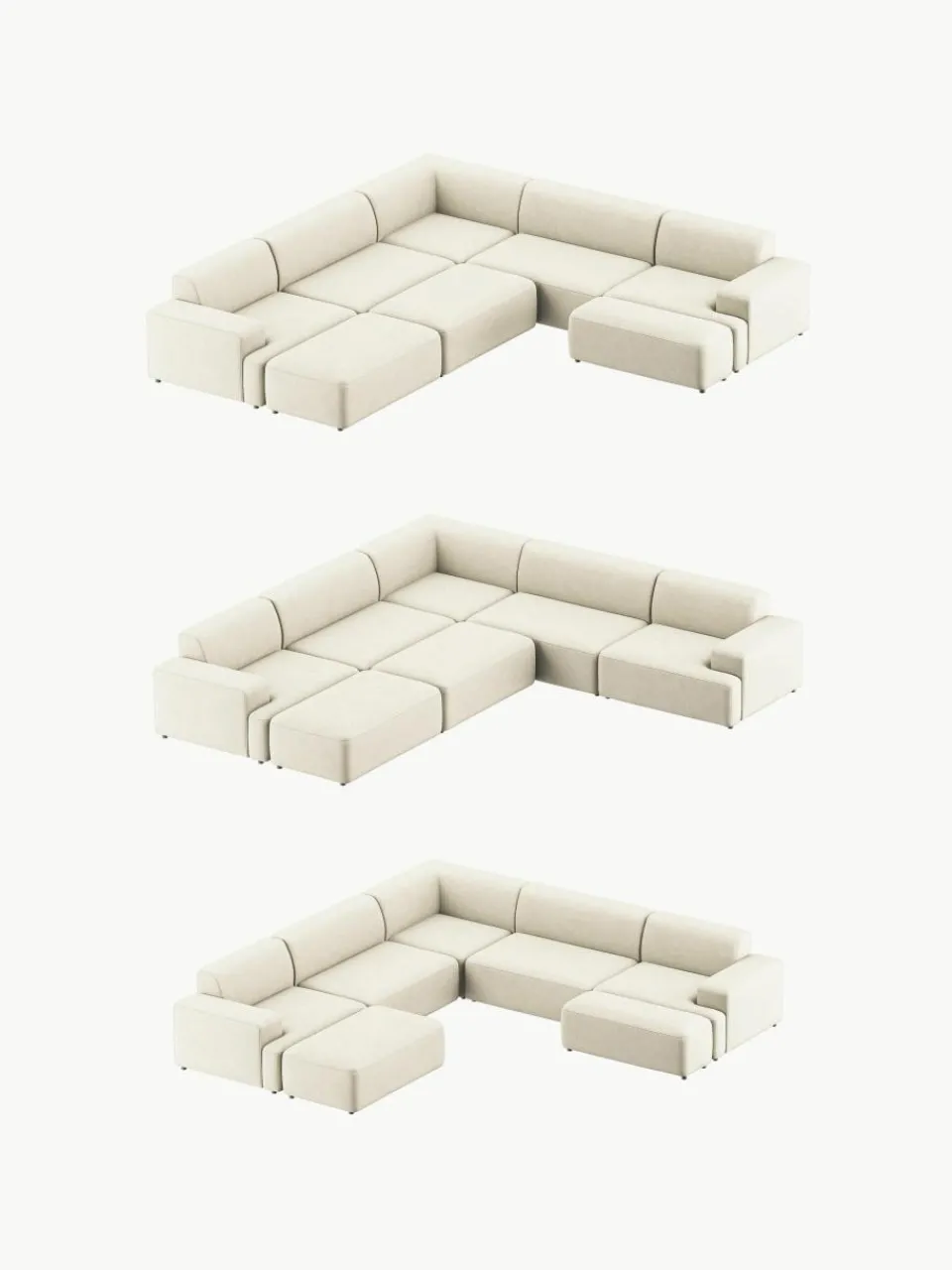 XL hoekbank Melva^Westwing Collection Outlet