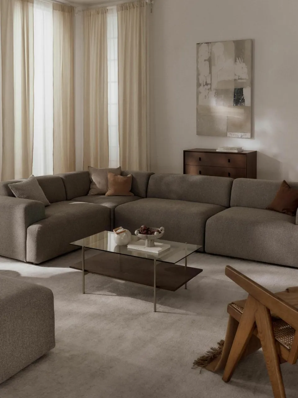 XL hoekbank Melva^Westwing Collection Sale