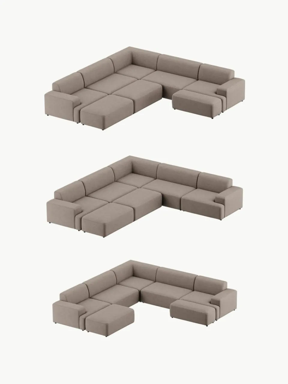 XL hoekbank Melva^Westwing Collection Outlet