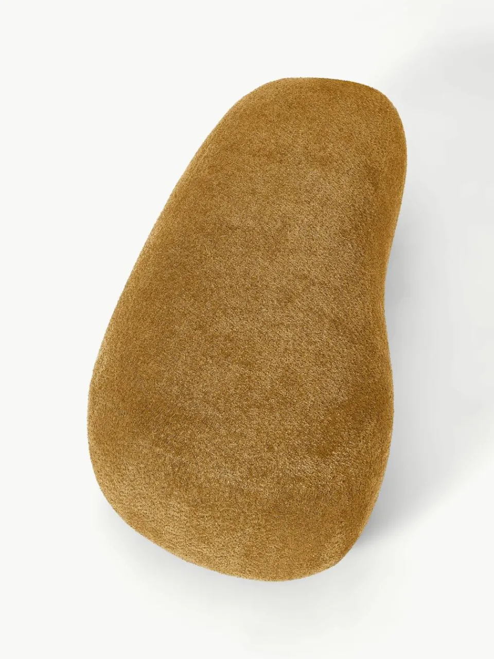 XL poef Alba van teddy bouclé^Westwing Collection Clearance