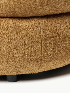 XL poef Alba van teddy bouclé^Westwing Collection Clearance