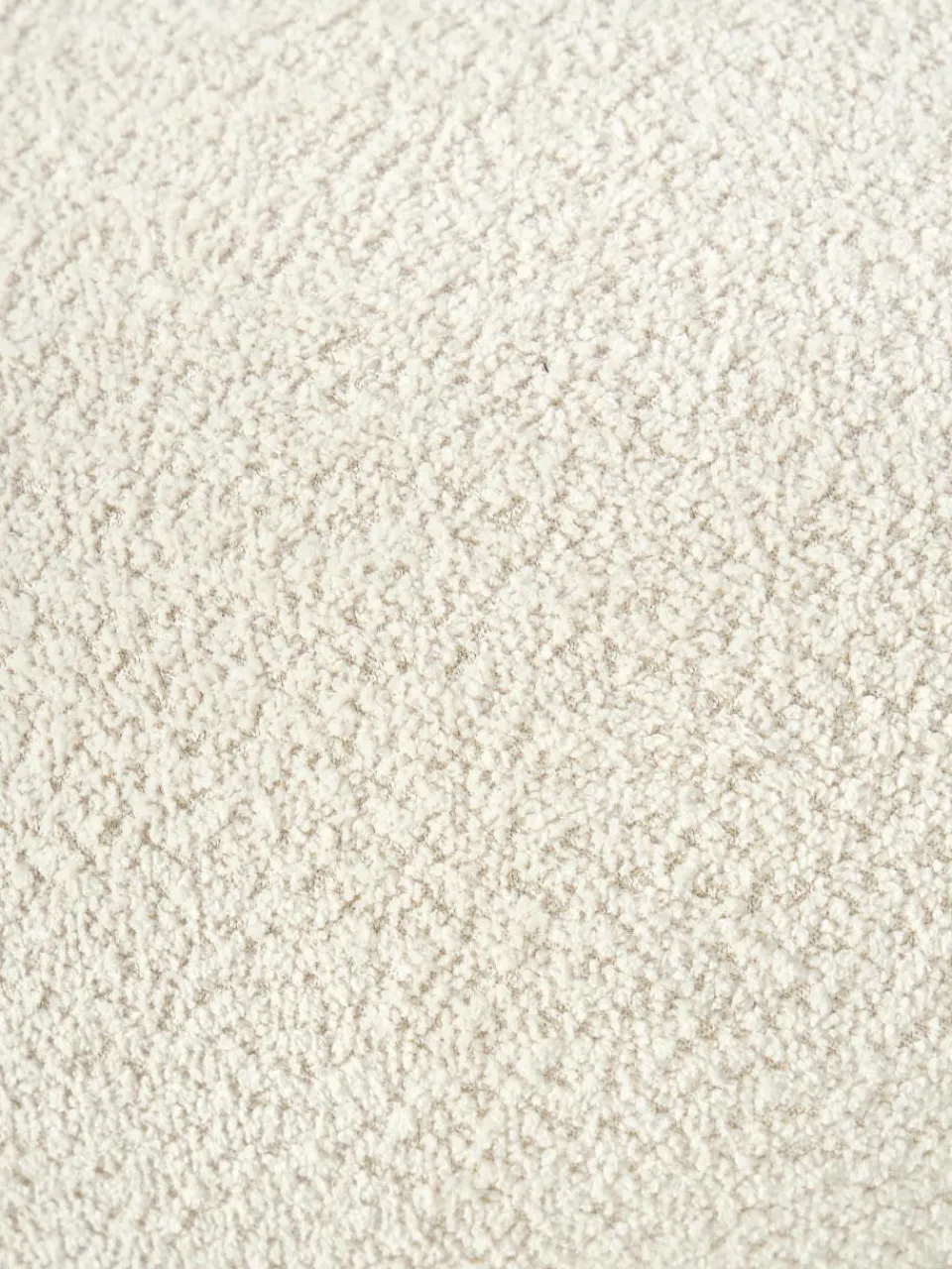 XL poef Alba van teddy bouclé^Westwing Collection Discount