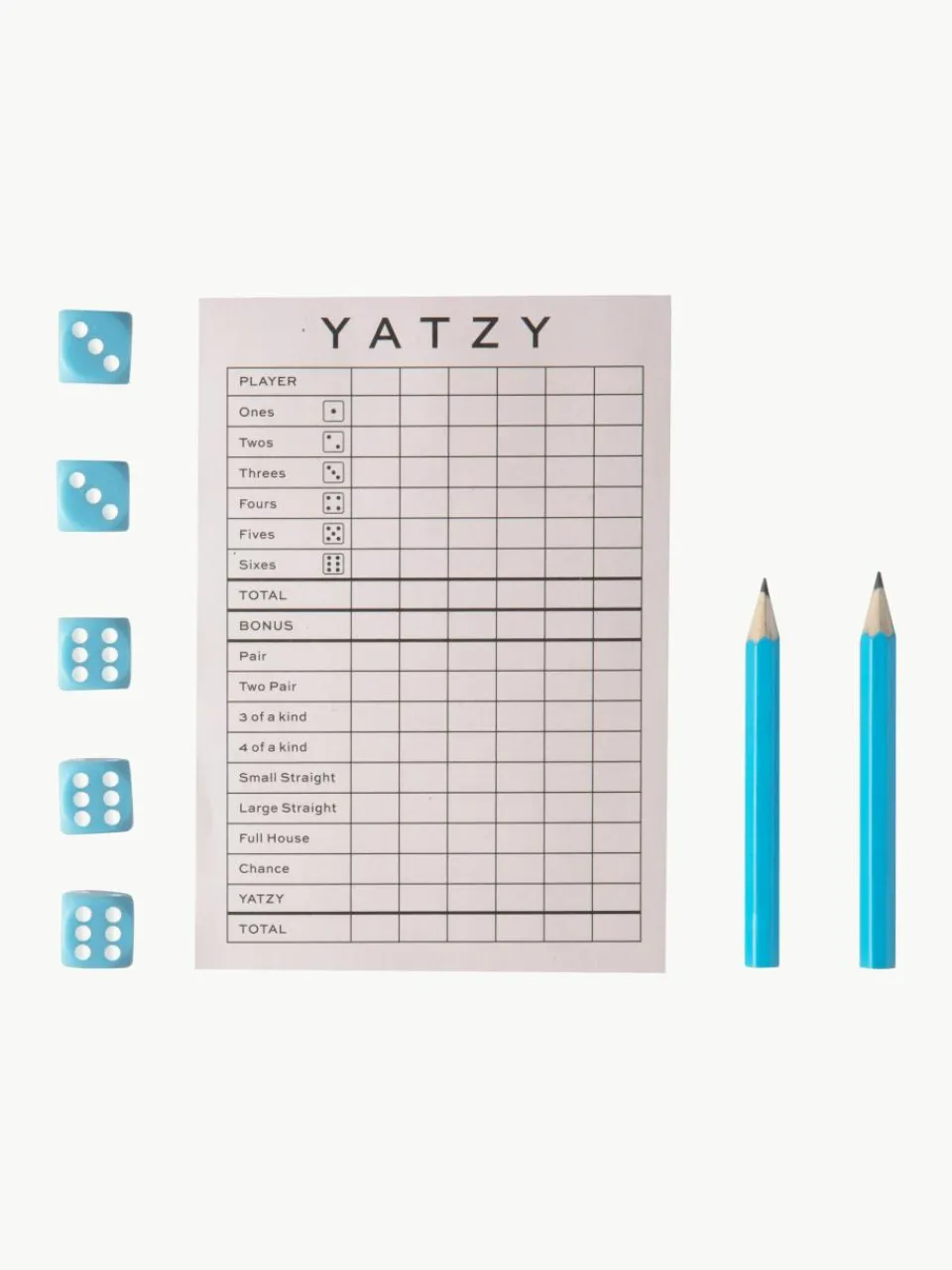 Yatzy dobbelspel Dice^Printworks New