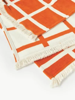 Zachte geruite plaid Edison met franjes^Westwing Collection Outlet