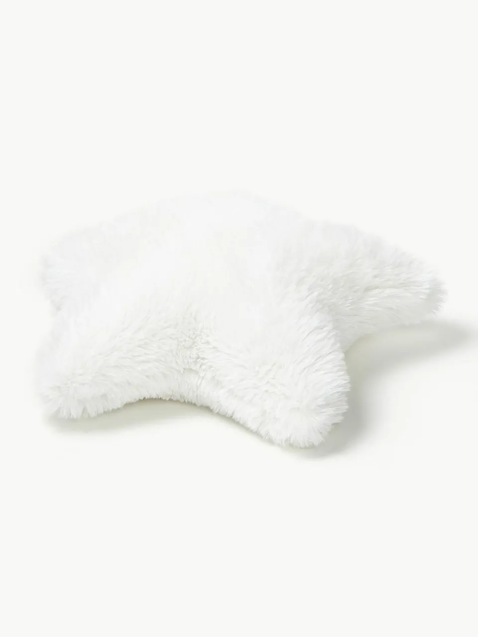 Zachte imitatievacht sierkussen Danica^Westwing Collection Hot