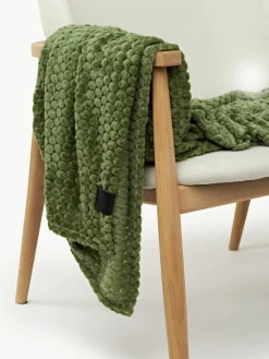 Zachte plaid Maja met gestructureerd oppervlak^Sagaform Clearance