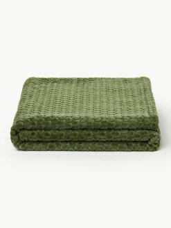 Zachte plaid Maja met gestructureerd oppervlak^Sagaform Clearance