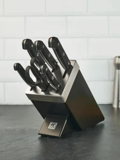 Zelfslijpende messenblok Gourmet met 5 messen en 1 schaar^ZWILLING Hot