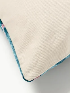 Zijden fluwelen kussenhoes Velvety met abstract patroon^Westwing Best