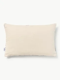 Zijden fluwelen kussenhoes Velvety met abstract patroon^Westwing Outlet