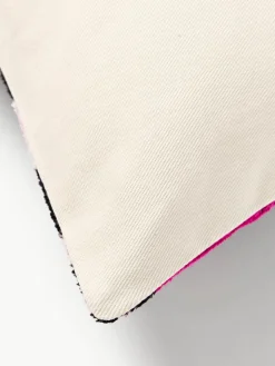 Zijden fluwelen kussenhoes Velvety met abstract patroon^Westwing Discount