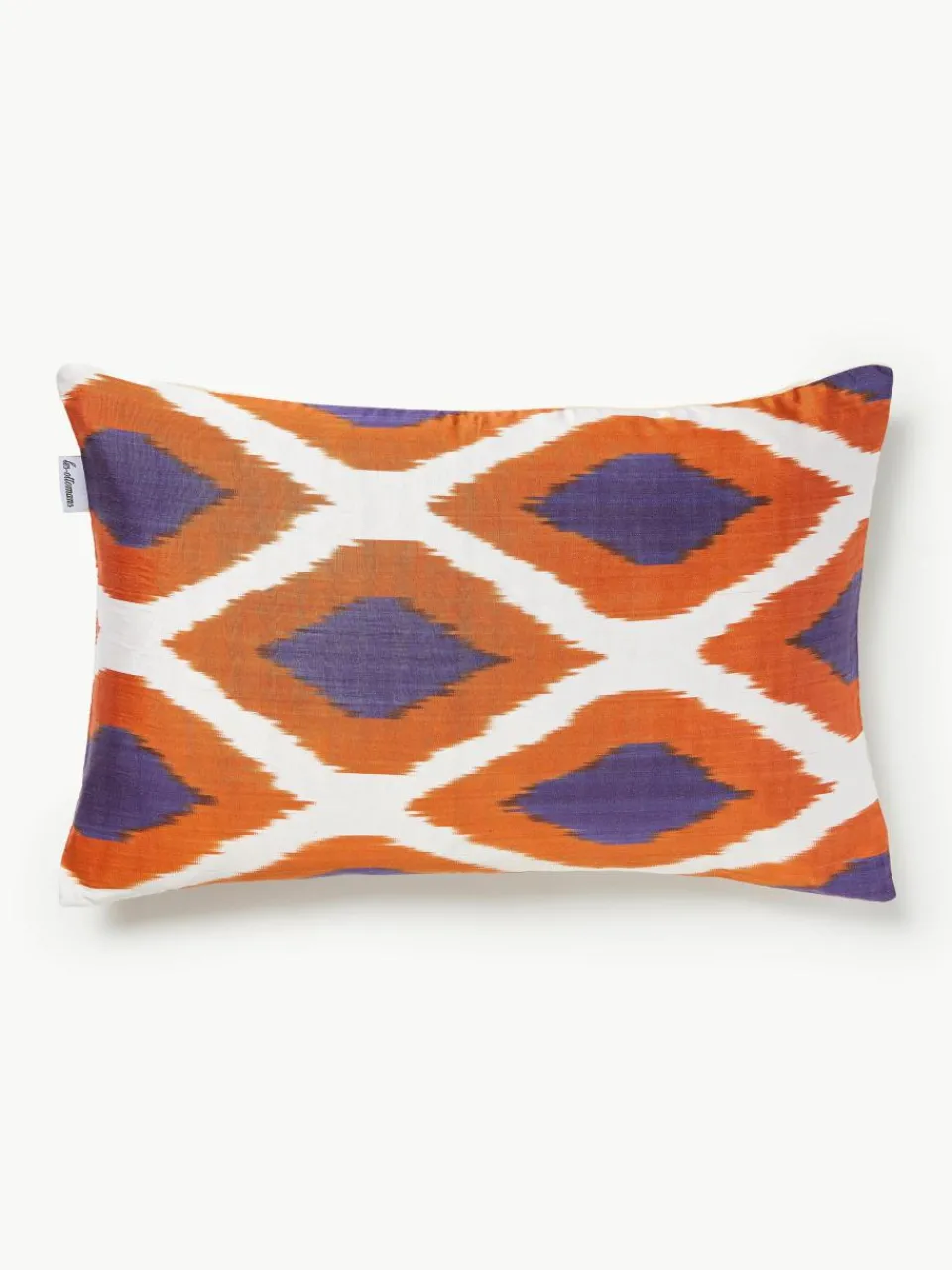 Zijden kussenhoes Silky met abstract patroon^Westwing Best