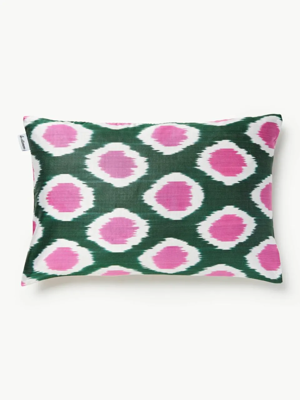 Zijden kussenhoes Silky met abstract patroon^Westwing Best