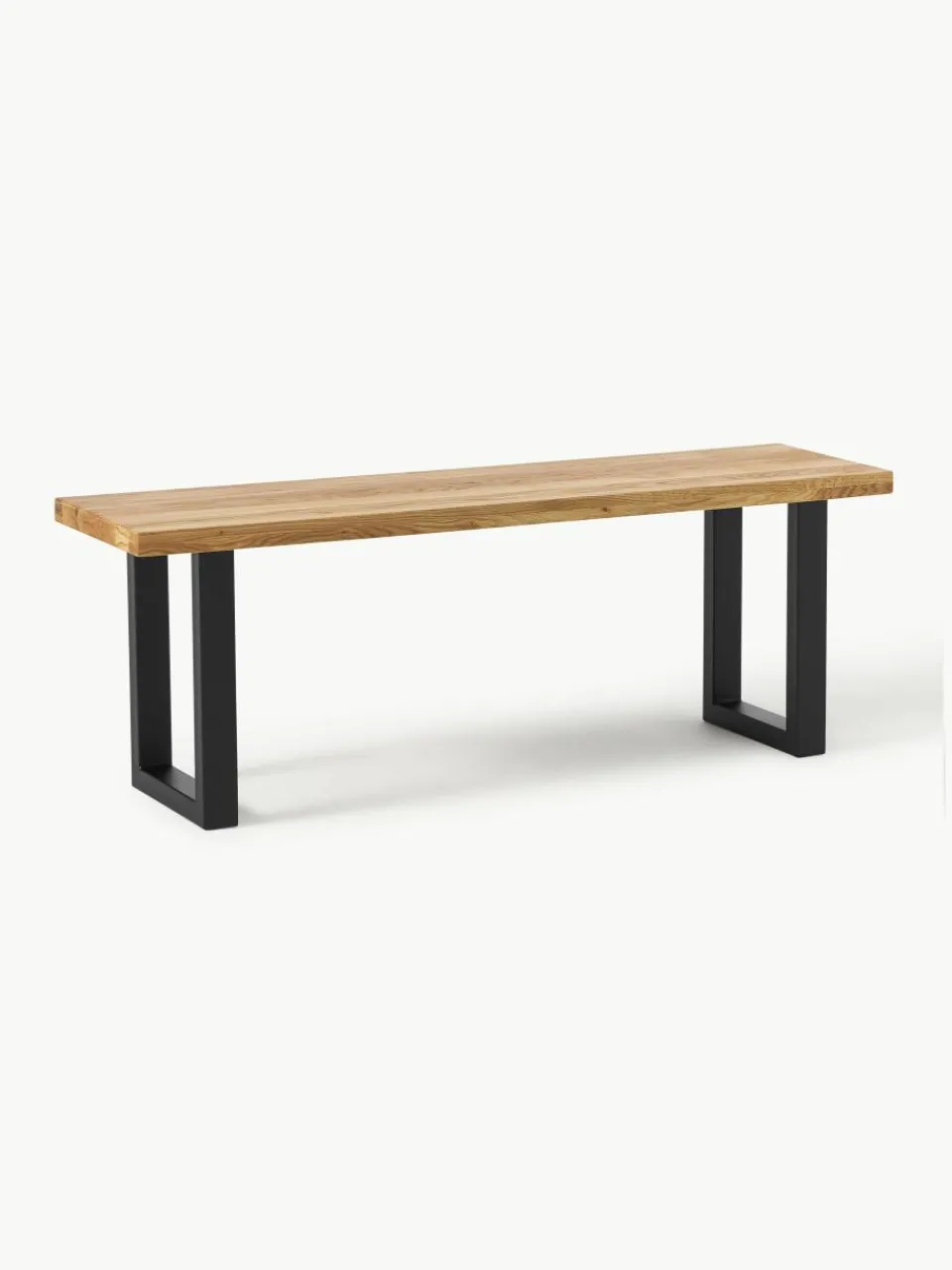 Zitbank Oliver van eikenhout, in verschillende formaten^Westwing Collection Sale