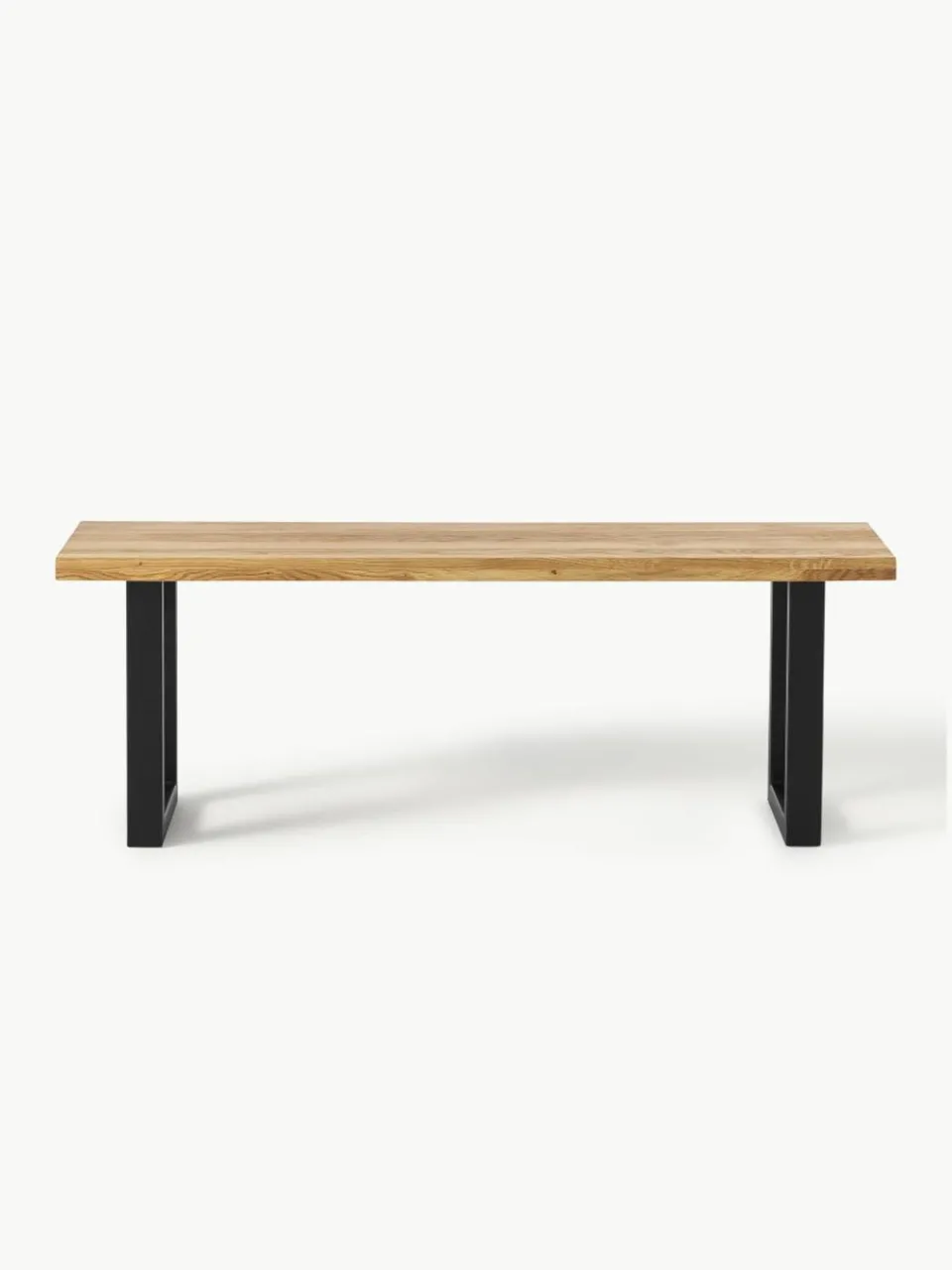 Zitbank Oliver van eikenhout, in verschillende formaten^Westwing Collection Sale
