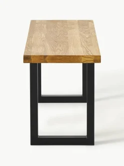 Zitbank Oliver van eikenhout, in verschillende formaten^Westwing Collection Sale