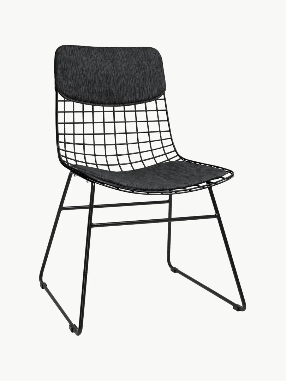 Zitkussen voor metalen stoel Wire, set van 2^HKLIVING Discount