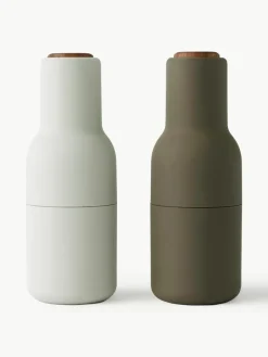 Zout- en pepermolen Bottle Grinder met walnootdeksel, set van 2^Audo Copenhagen Discount