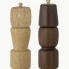 Zout- en pepermolen Sabri van hout, set van 2^Bloomingville Outlet