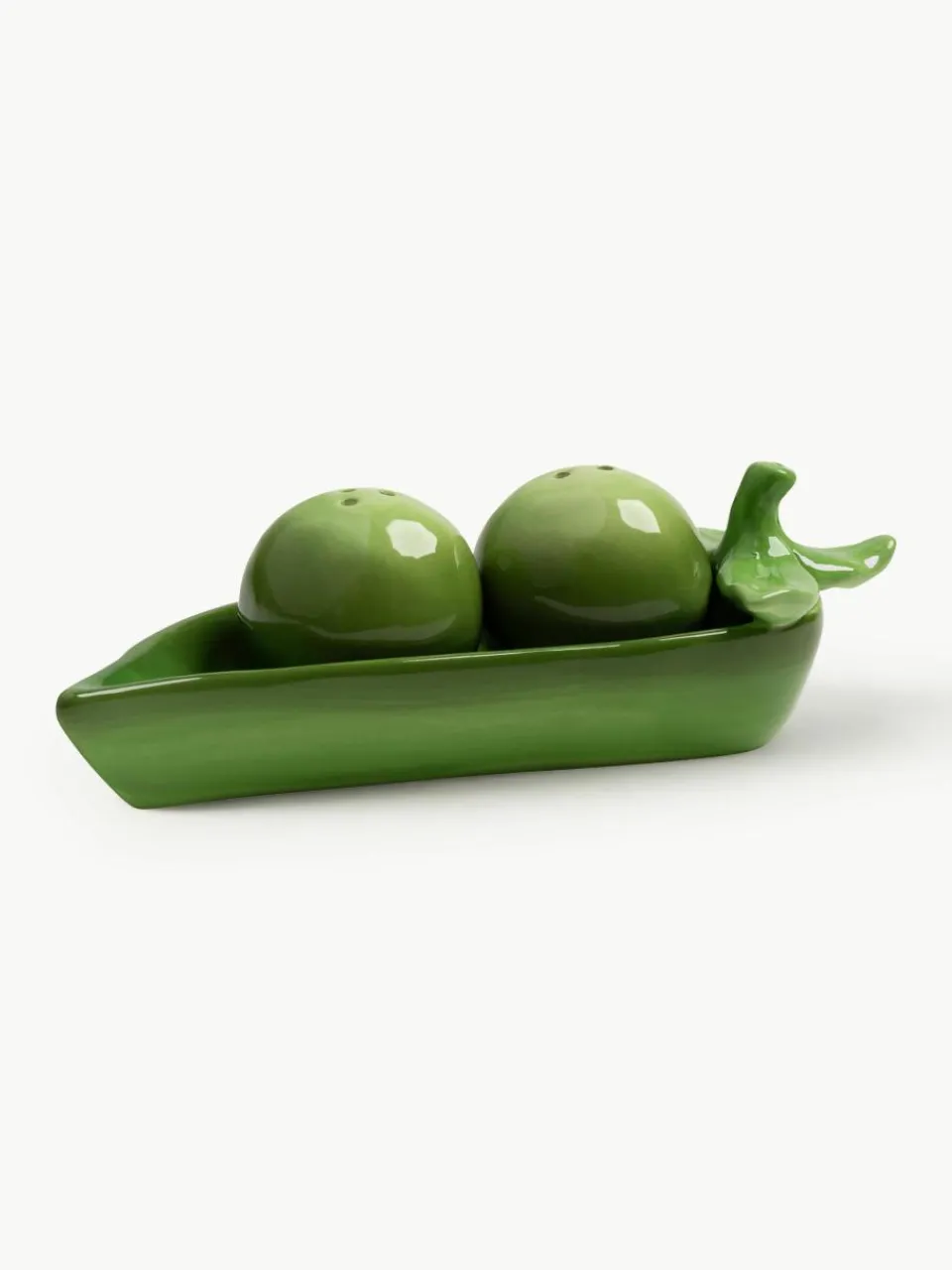 Zout- en peperstrooier Pea van dolomiet, set van 3^&k Amsterdam Fashion